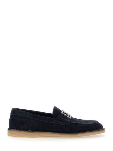 Dolce & gabbana suede loafer - dolce & gabbana - Modalova