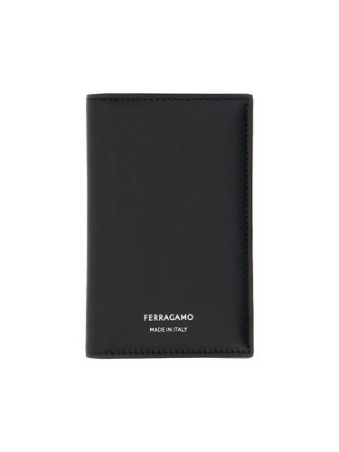 Credit card holder with logo - ferragamo - Modalova