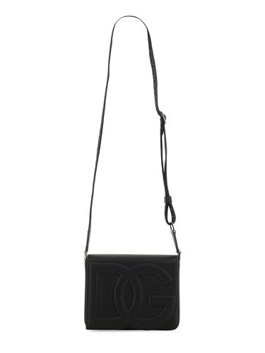 Medium leather shoulder bag - dolce & gabbana - Modalova