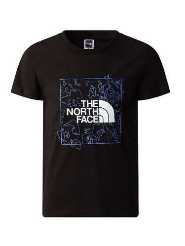 Y new's/s graphic tee blue moss/lemon yellow - the north face - Modalova