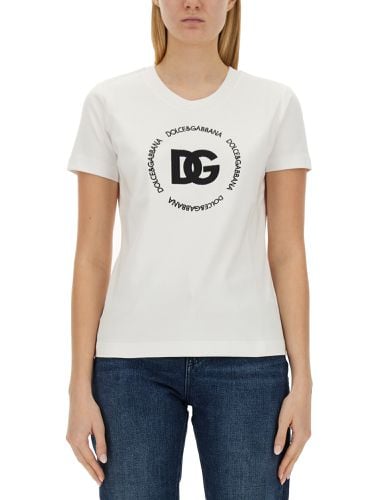 Dolce & gabbana t-shirt with logo - dolce & gabbana - Modalova