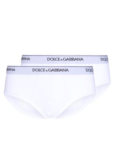 Bi-pack brando briefs - dolce & gabbana - Modalova