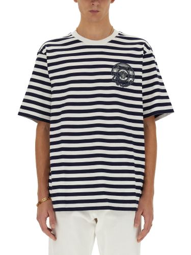 Versace striped t-shirt - versace - Modalova