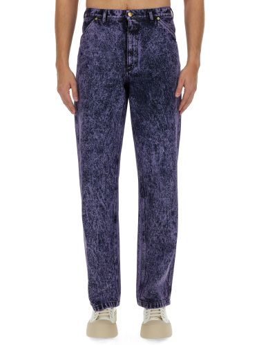 Marni marbled effect jeans - marni - Modalova