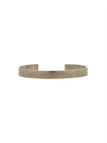 Maison margiela rigid logo bracelet - maison margiela - Modalova