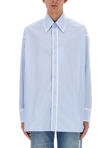 Oversize fit shirt - mm6 maison margiela - Modalova