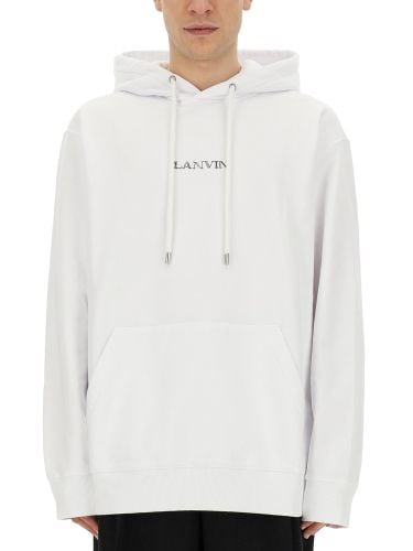 Lanvin sweatshirt with logo - lanvin - Modalova