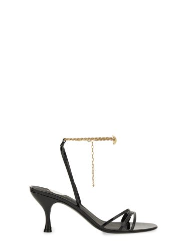 Ferragamo sandal with chain - ferragamo - Modalova