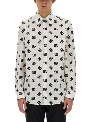 Dg logo shirt all over - dolce & gabbana - Modalova