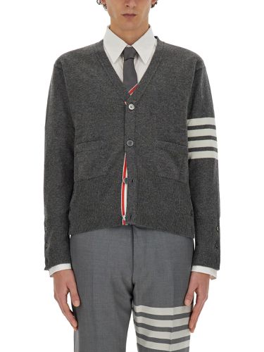 Thom browne v-neck cardigan - thom browne - Modalova