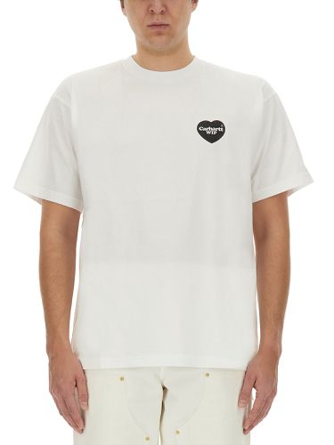 Carhartt wip t-shirt with logo - carhartt wip - Modalova