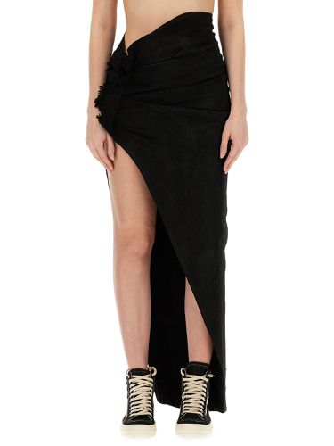 Rick owens drkshdw long skirt - rick owens drkshdw - Modalova