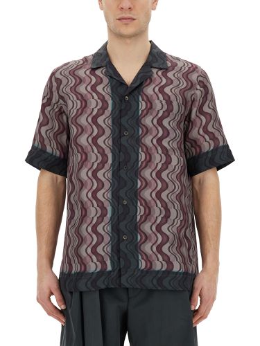 Dries van noten printed shirt - dries van noten - Modalova