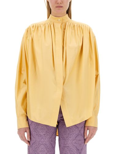 Etro cotton poplin blouse - etro - Modalova