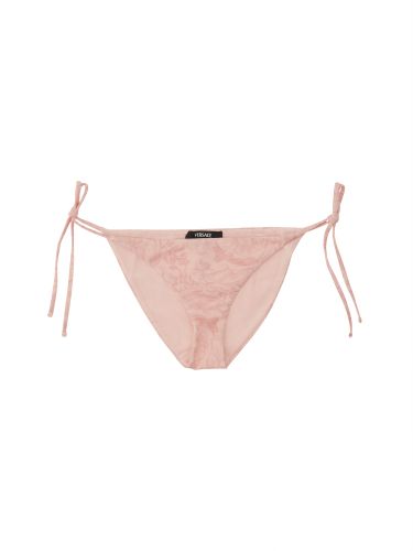 Versace baroque print bikini bottom - versace - Modalova