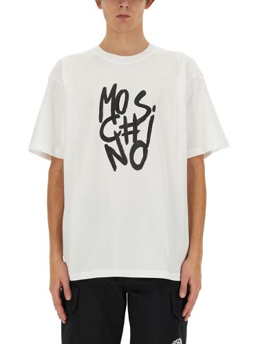 Moschino t-shirt with logo - moschino - Modalova