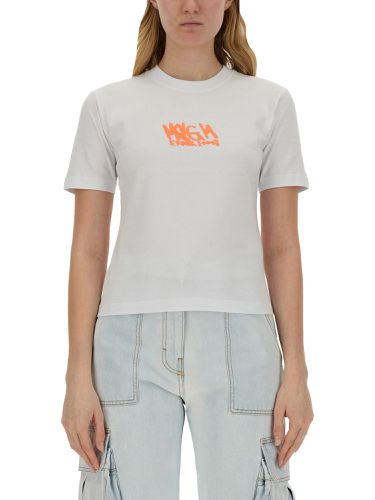 Msgm t-shirt with logo - msgm - Modalova