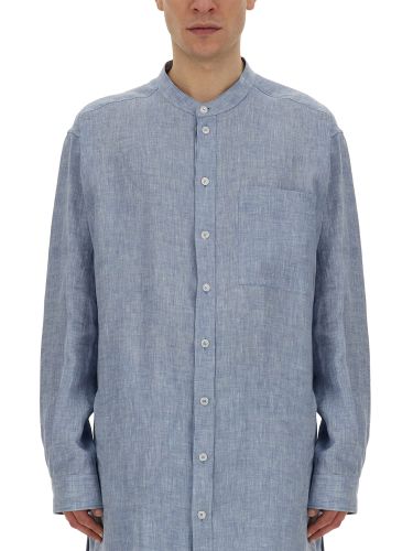 Shirt with mandarin collar - dolce & gabbana - Modalova