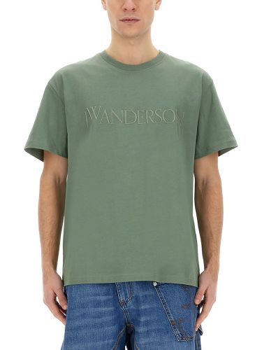 Jw anderson t-shirt with logo - jw anderson - Modalova