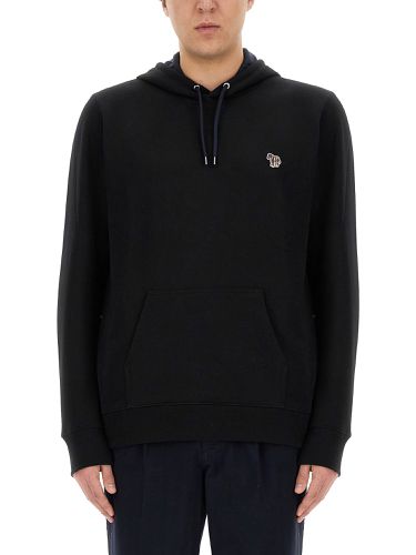 Sweatshirt with logo patch - ps by paul smith - Modalova