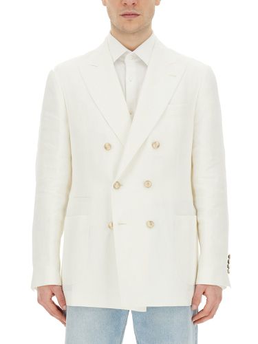 Double-breasted jacket - brunello cucinelli - Modalova