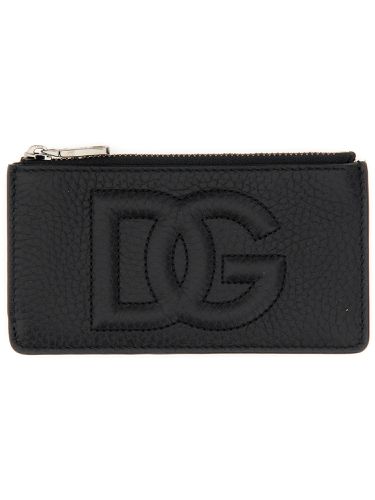 Dolce & gabbana leather card holder - dolce & gabbana - Modalova