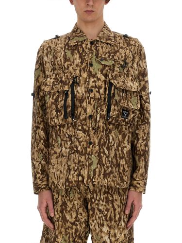 Camouflage print jacket - south2 west8 - Modalova