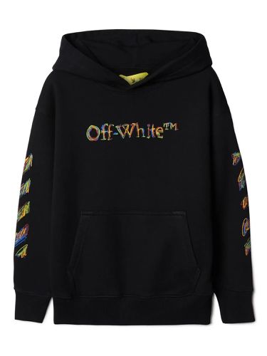 Off-white logo sketch hoodie - off-white - Modalova