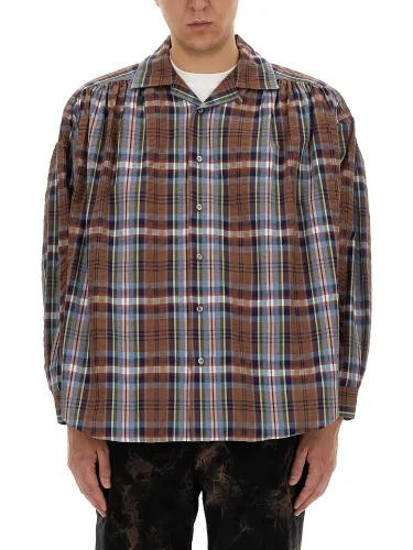 Aïe seersucker cotton shirt - aïe - Modalova