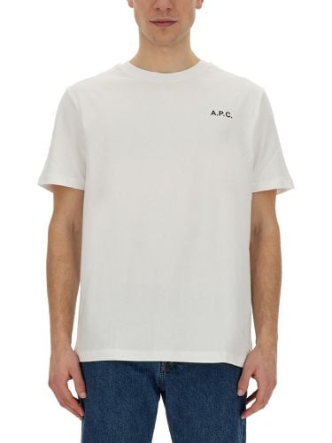 A. p.c. t-shirt with logo - a.p.c. - Modalova