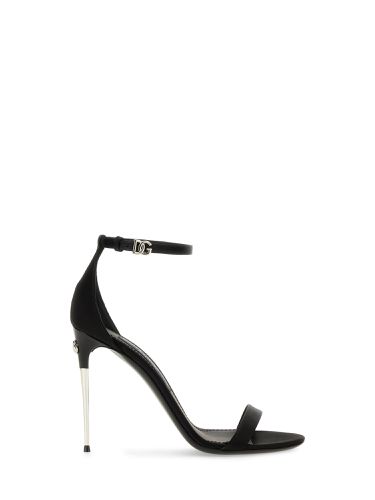 Dolce & gabbana satin sandal - dolce & gabbana - Modalova