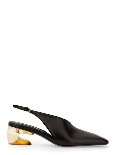 Pumps with contrasting heels - jil sander - Modalova