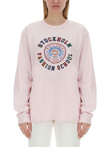 Acne studios cotton t-shirt - acne studios - Modalova