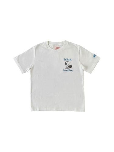 Tshirt boy - snoopy sb boat 92 emb - mc2 saint barth - Modalova