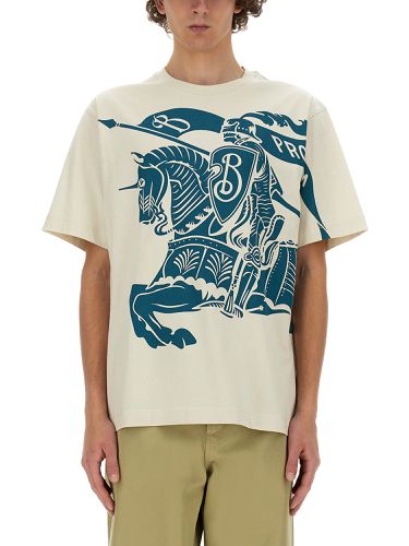 Burberry ekd cotton t-shirt - burberry - Modalova