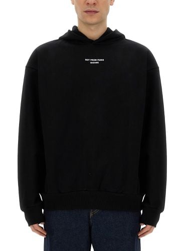 Sweatshirt with logo - drôle de monsieur - Modalova