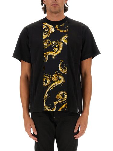 T-shirt with logo - versace jeans couture - Modalova