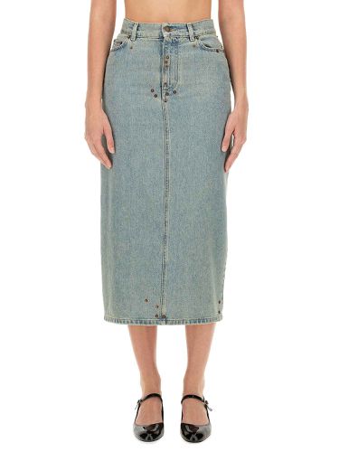 Moschino denim skirt - moschino - Modalova