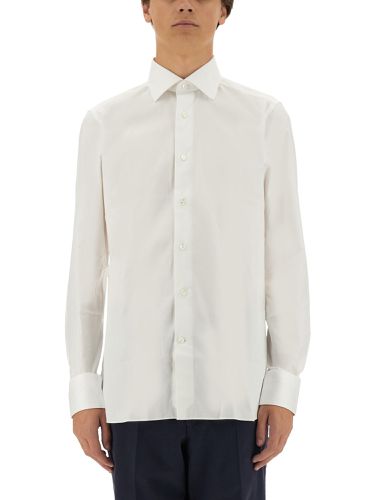 Zegna stretch cotton shirt - zegna - Modalova