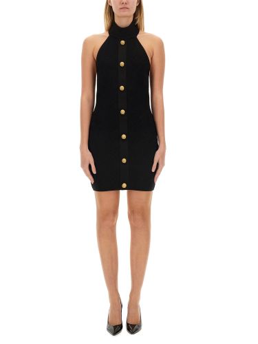 Balmain mini "vichy" dress - balmain - Modalova