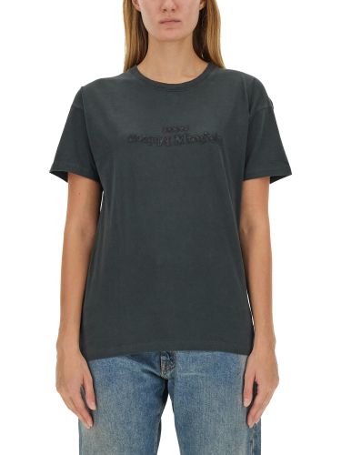 Maison margiela t-shirt with logo - maison margiela - Modalova