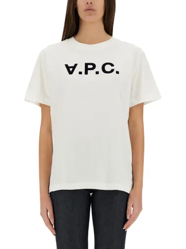 A. p.c. t-shirt with logo - a.p.c. - Modalova