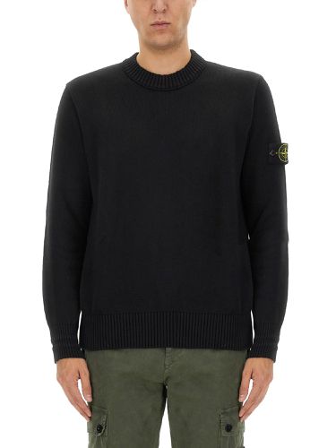 Stone island jersey with logo - stone island - Modalova