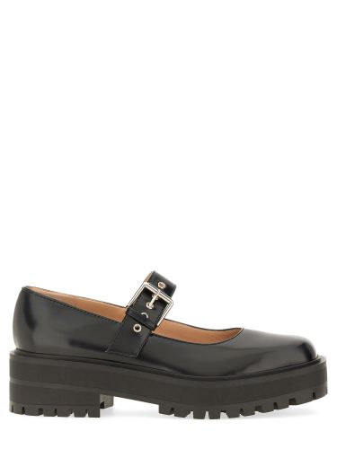 Gianvito rossi leather sandal - gianvito rossi - Modalova