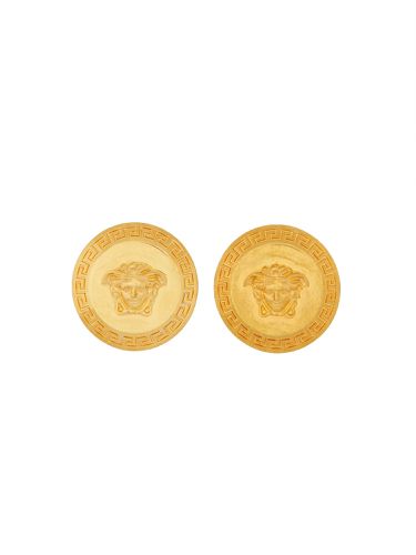 Tribute "medusa" stud earrings - versace - Modalova