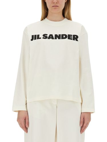 Jil sander t-shirt with logo - jil sander - Modalova