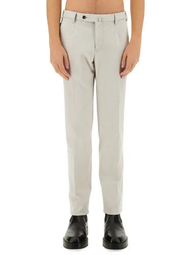 Pt torino cotton pants - pt torino - Modalova