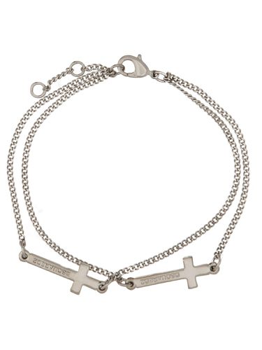 Dsquared logo bracelet - dsquared - Modalova