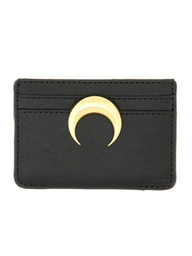 Marine serre leather card holder - marine serre - Modalova