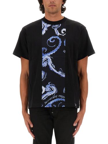 T-shirt with logo - versace jeans couture - Modalova